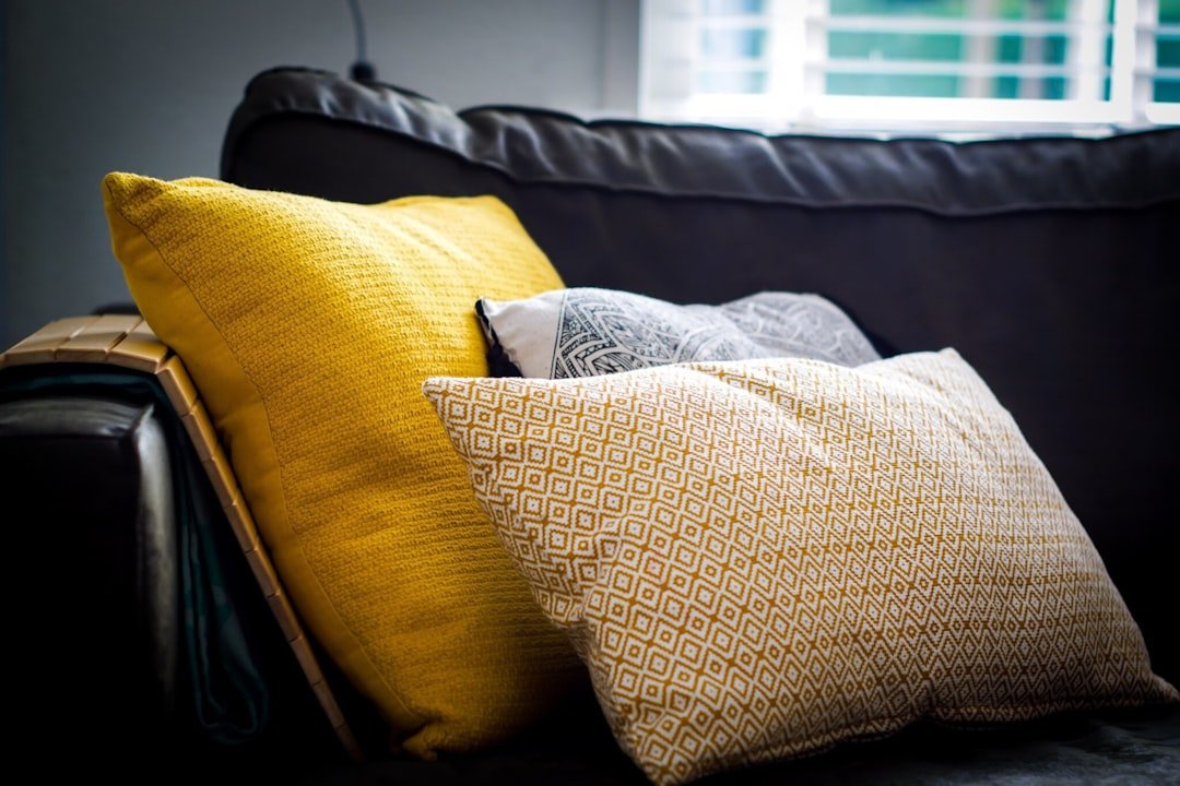 cozy pillows and home refresh details